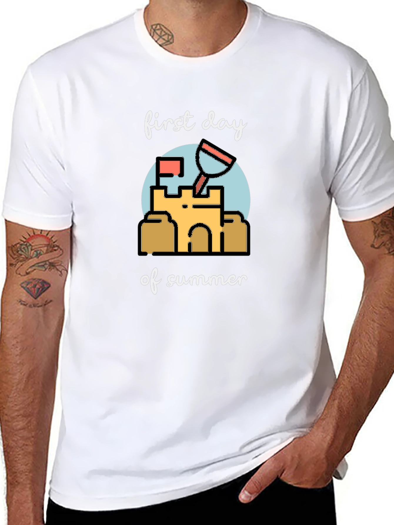 First Day of Summer T-Shirt - Black