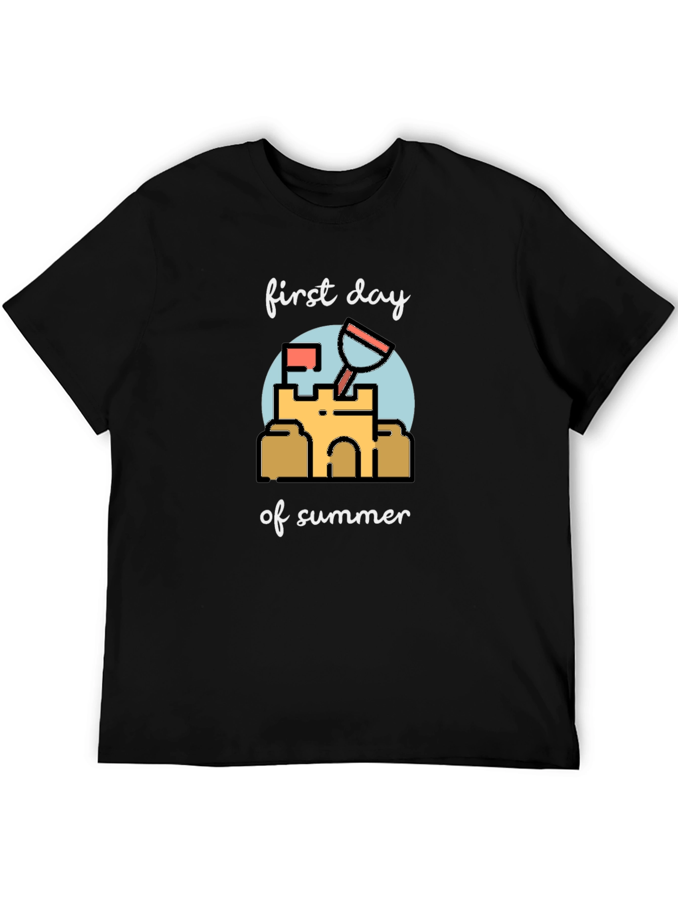 First Day of Summer T-Shirt - Black