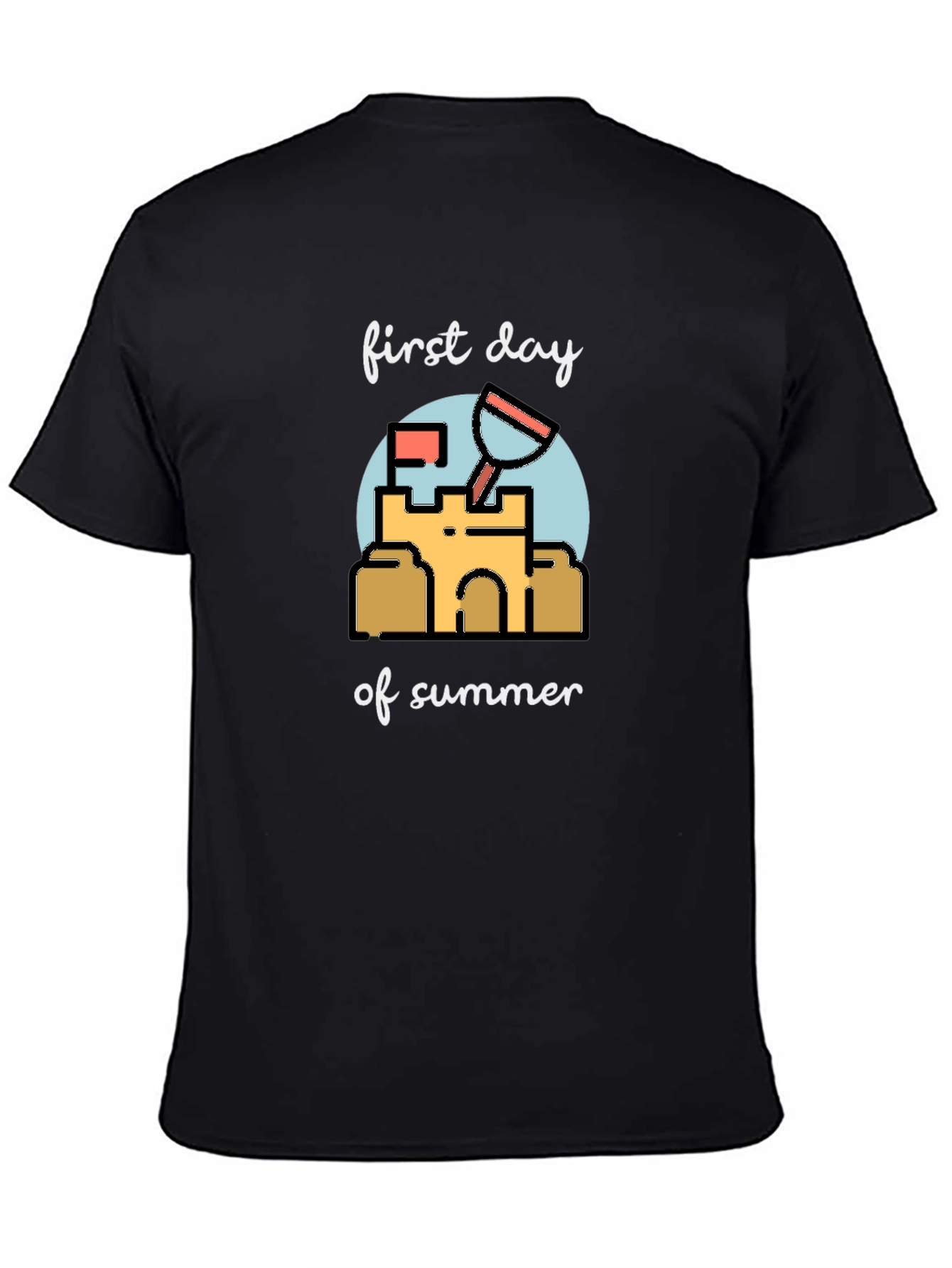 First Day of Summer T-Shirt - Black