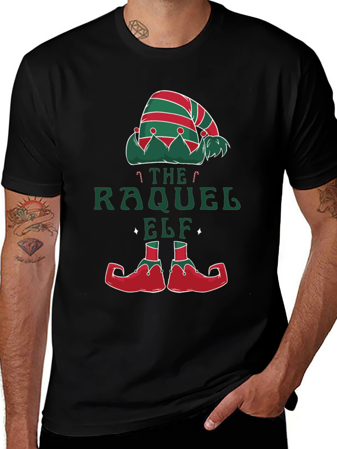 Raquel Elf Christmas T-Shirt