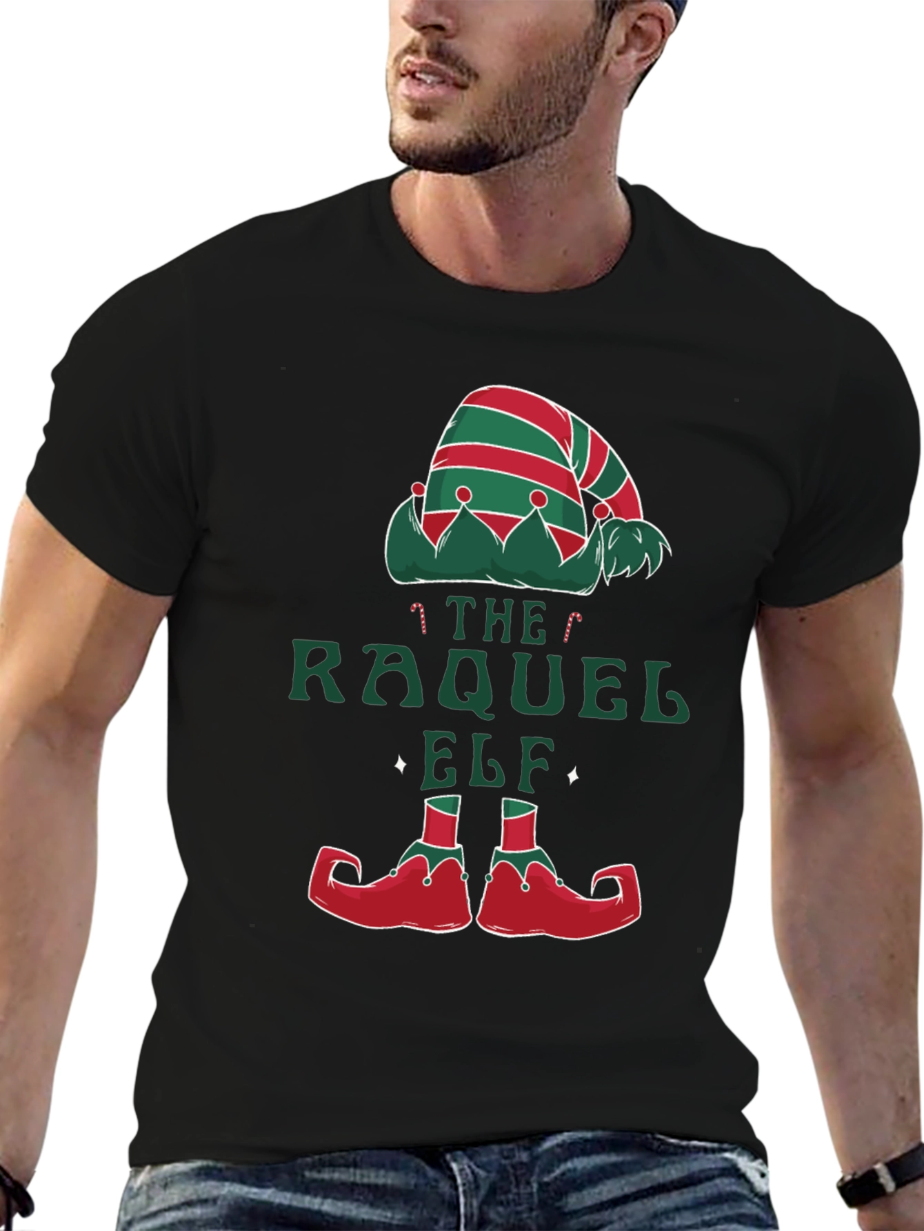 Raquel Elf Christmas T-Shirt