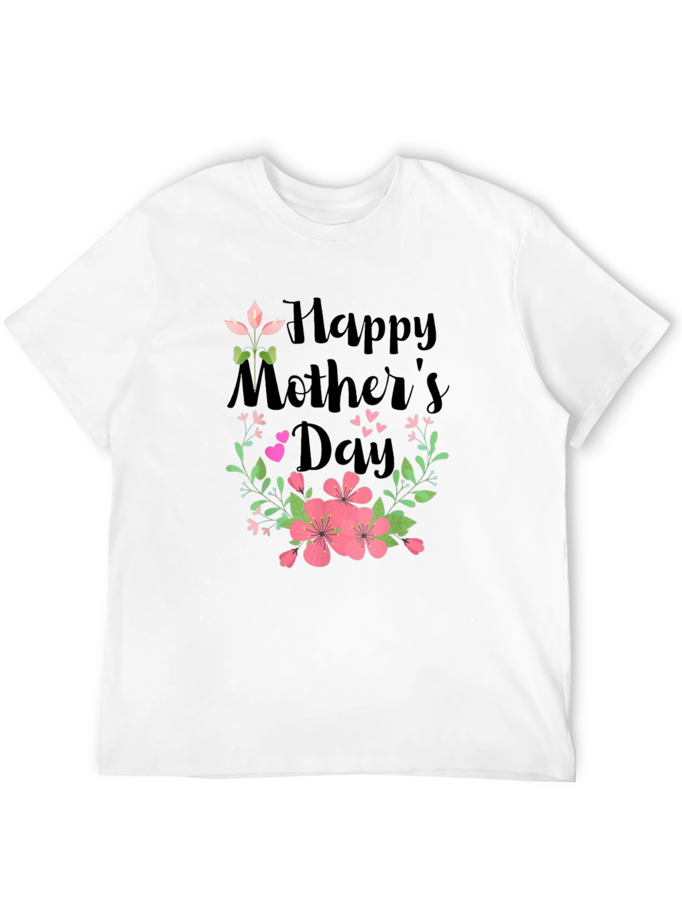 Happy Mothers Day Floral T-Shirt