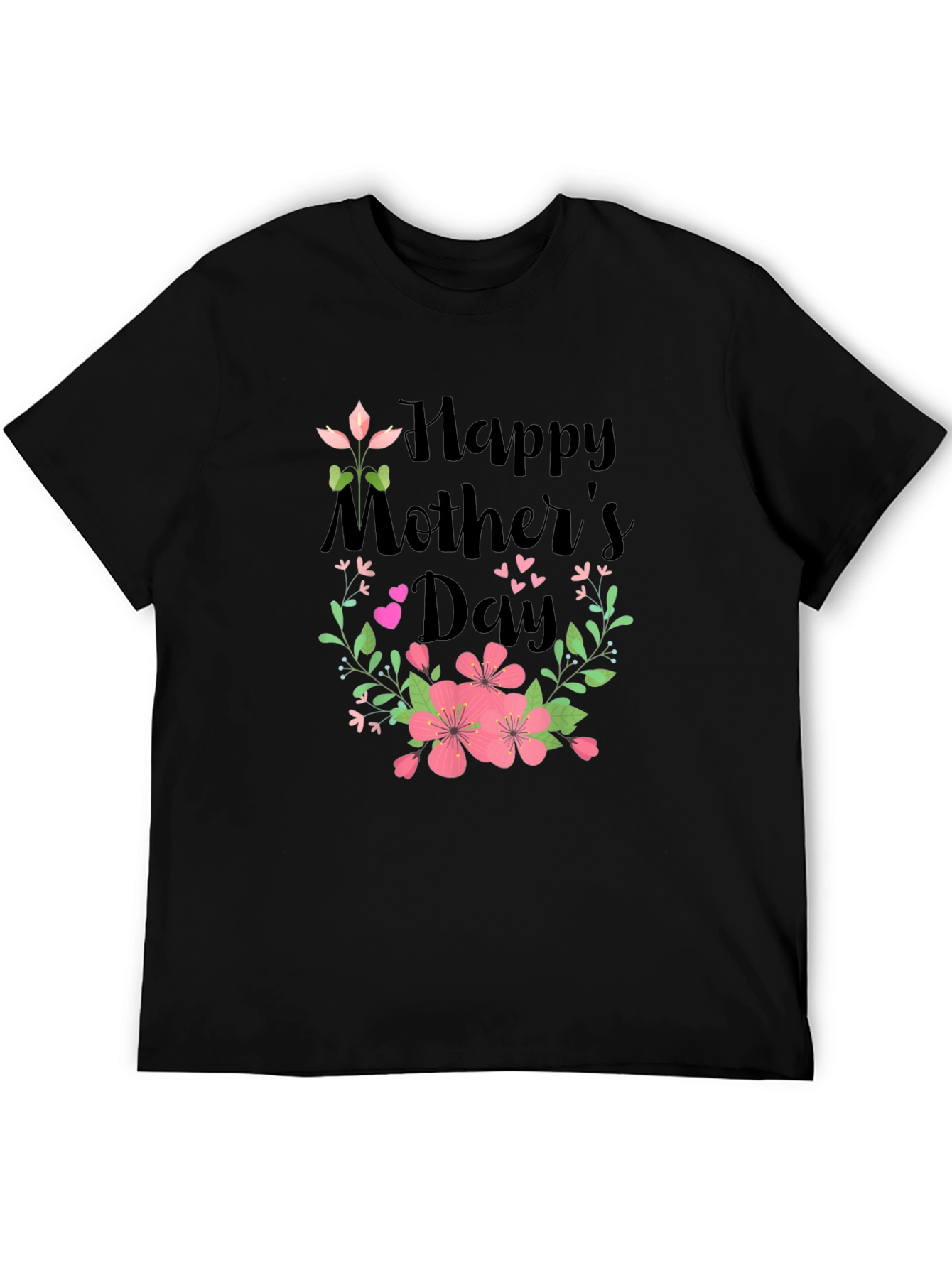 Happy Mothers Day Floral T-Shirt