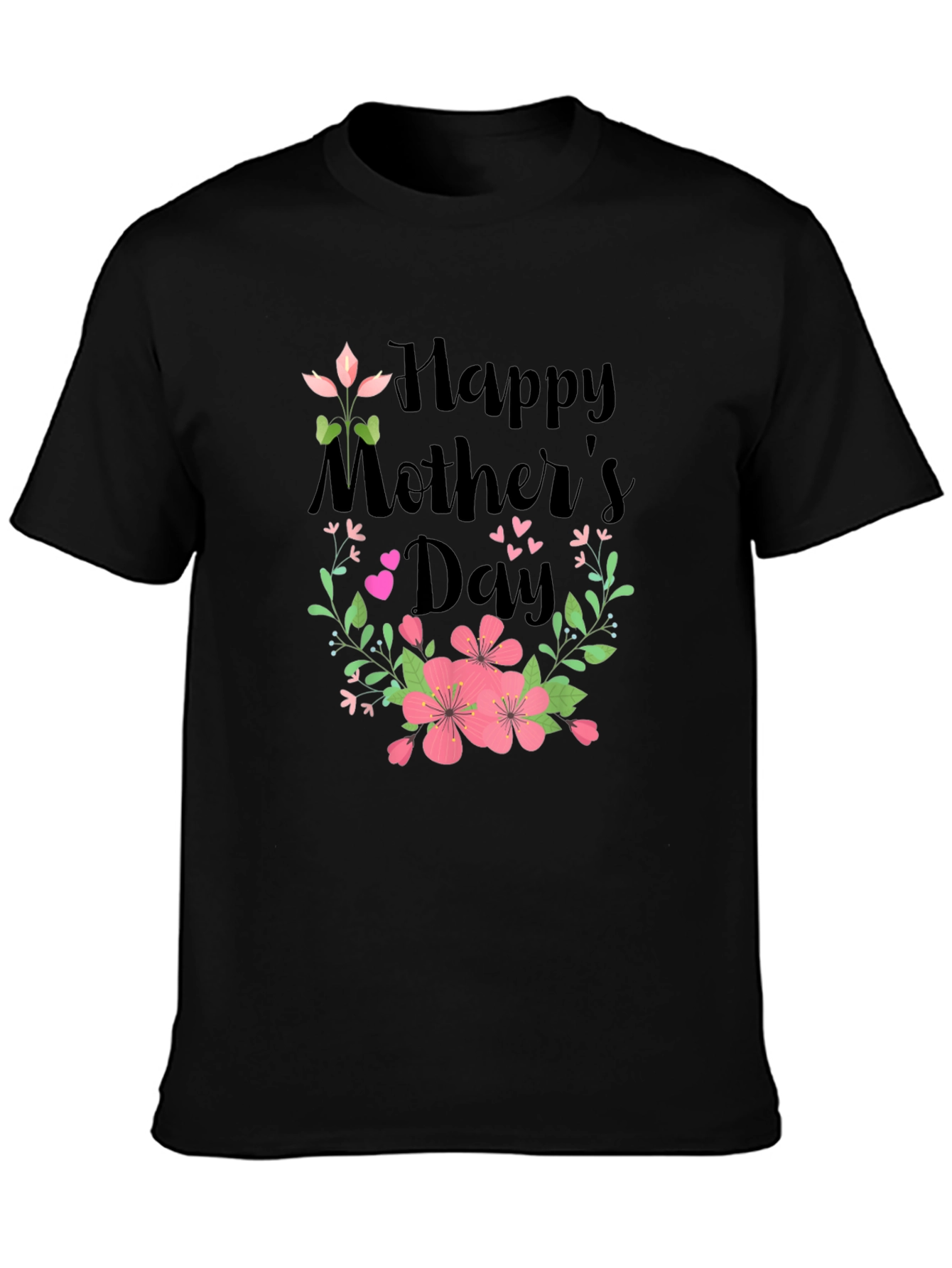 Happy Mothers Day Floral T-Shirt