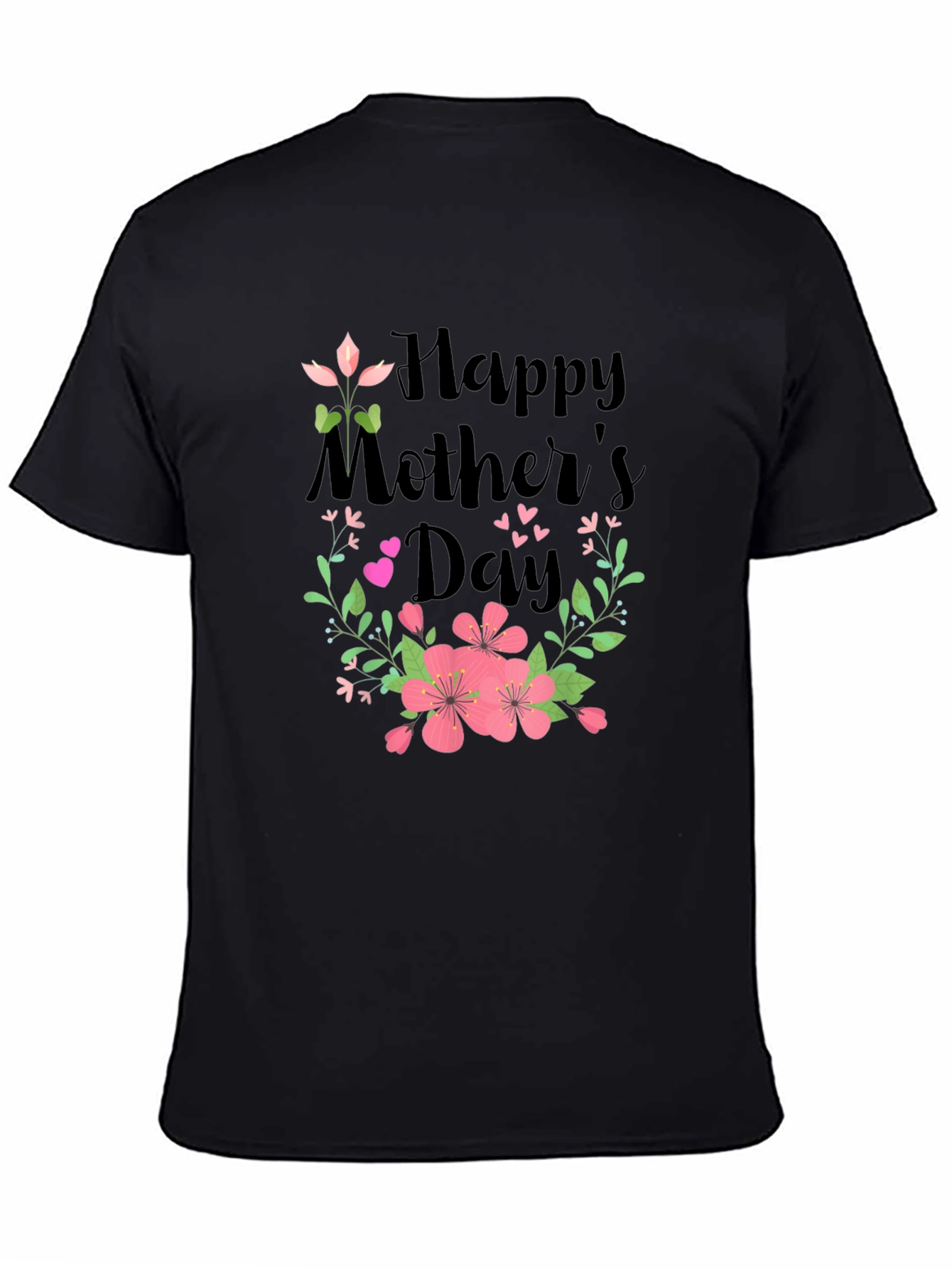 Happy Mothers Day Floral T-Shirt