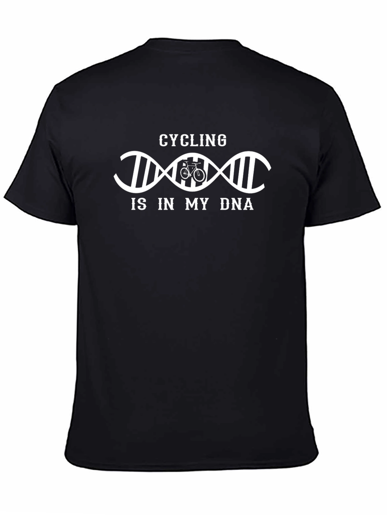 Cycling DNA T-Shirt - Black