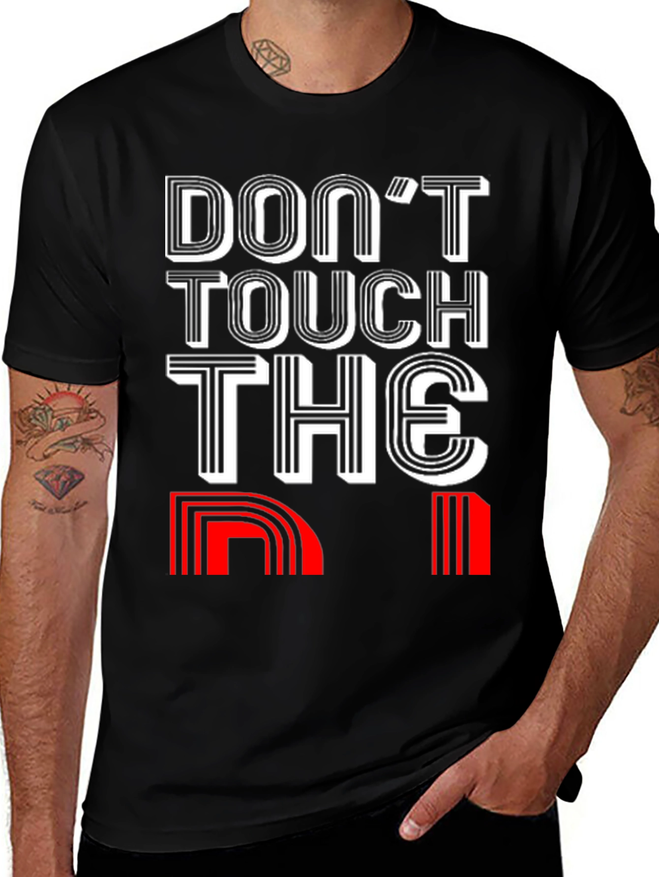 Dont Touch the UI Graphic T-Shirt