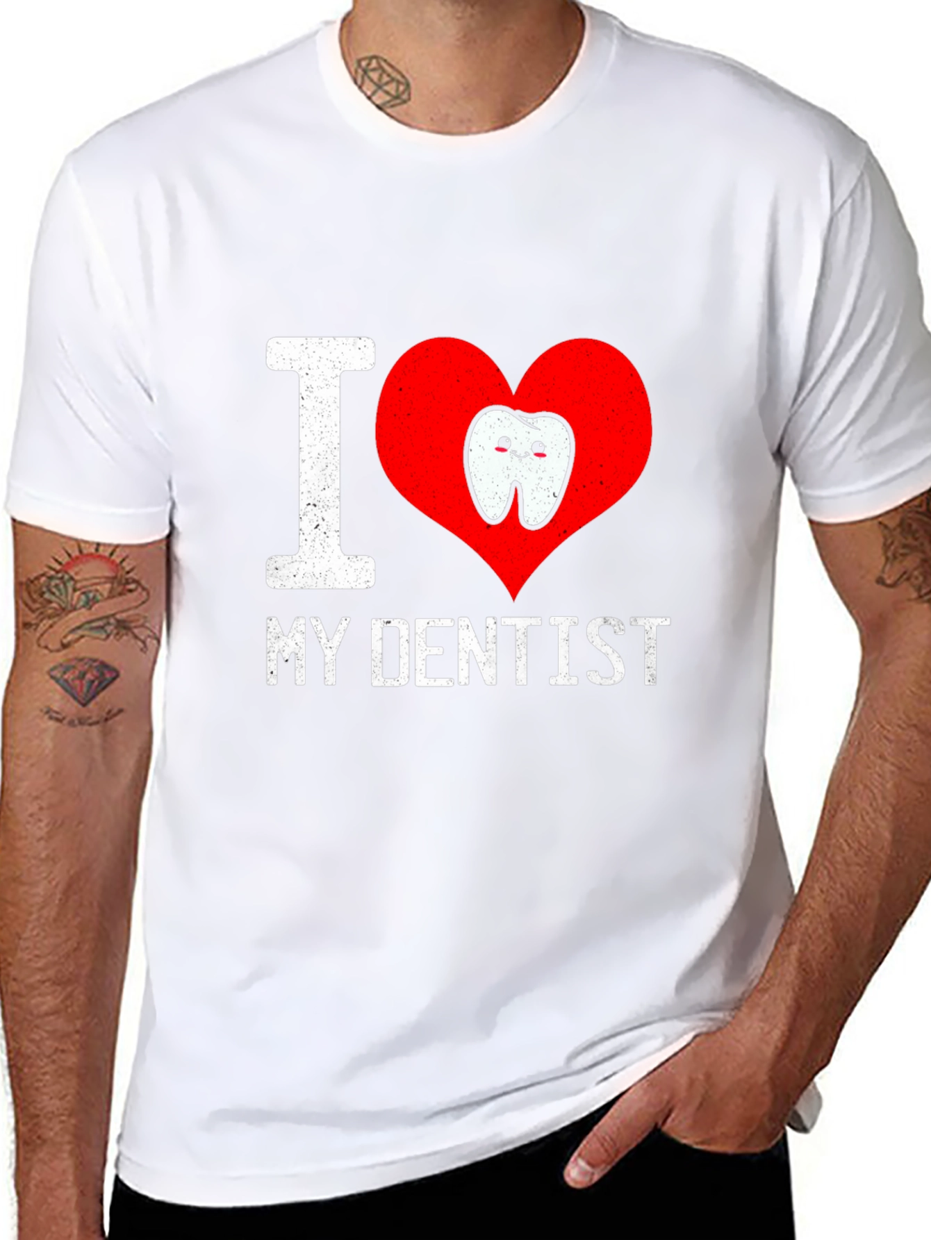 I Heart My Dentist T-Shirt - Funny Dental Tee