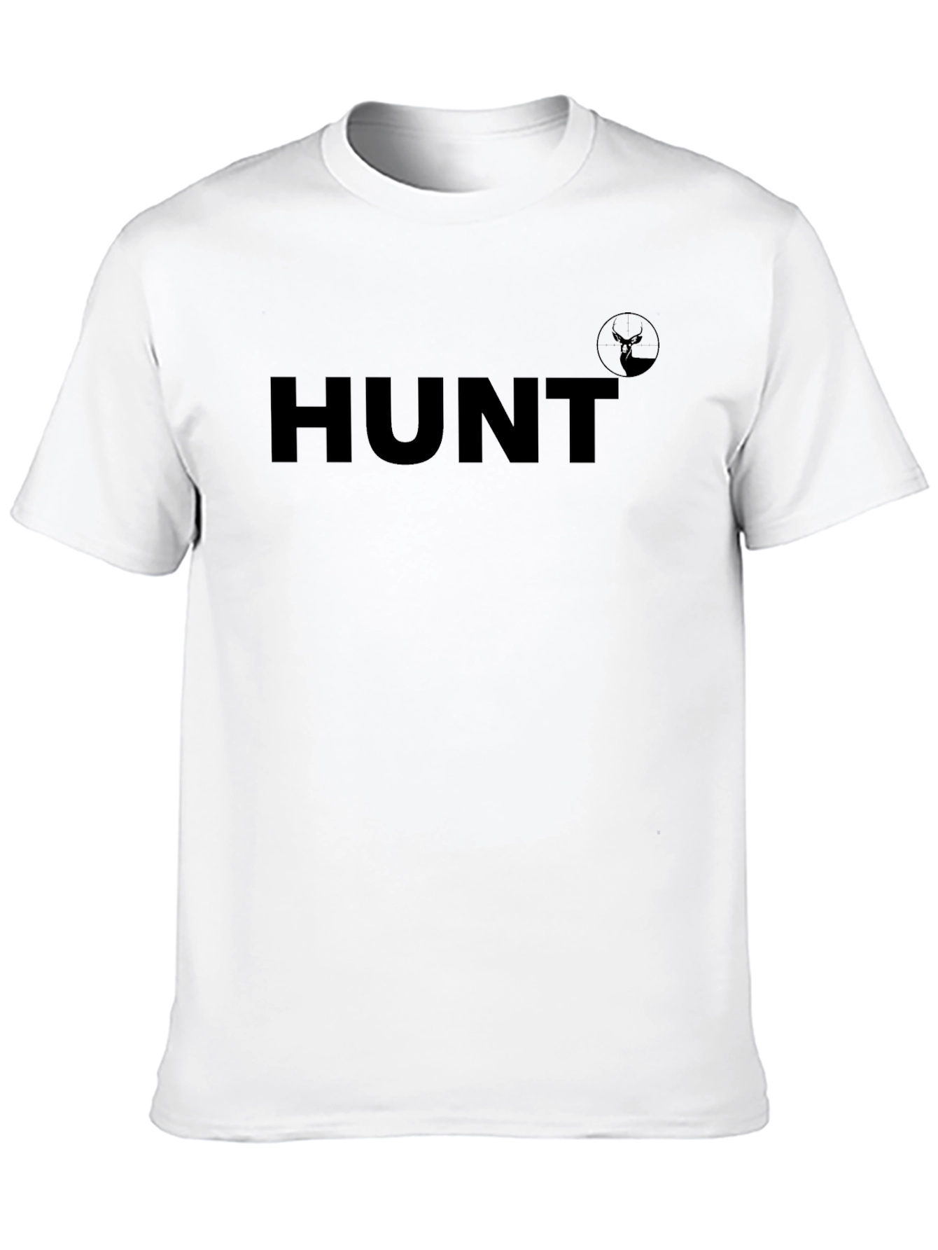 HUNT Graphic Tee - Black Casual Shirt