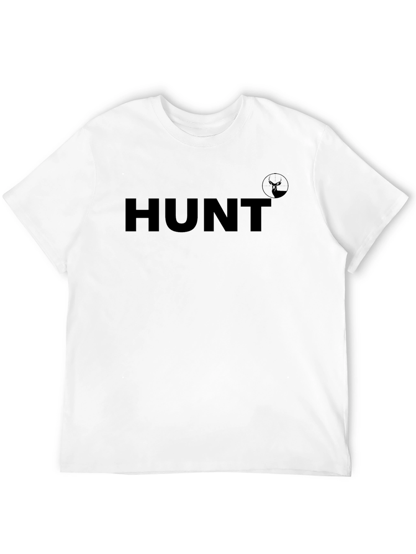 HUNT Graphic Tee - Black Casual Shirt