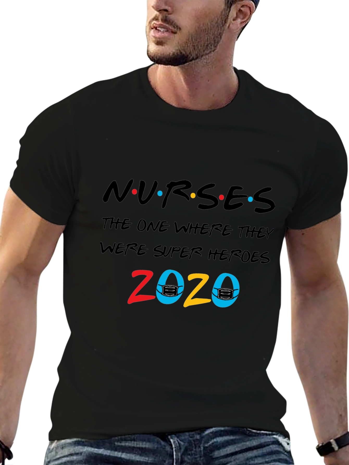 Nurses 2020 Super Heroes T-Shirt