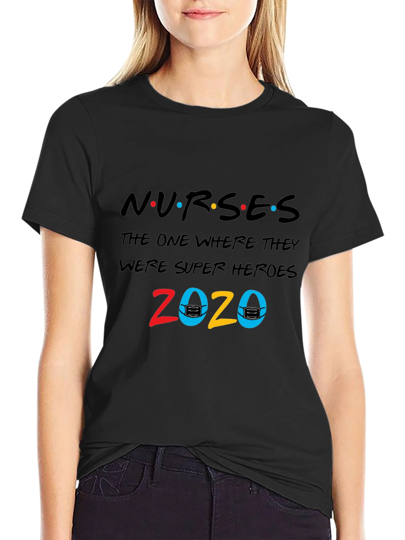 Nurses 2020 Super Heroes T-Shirt