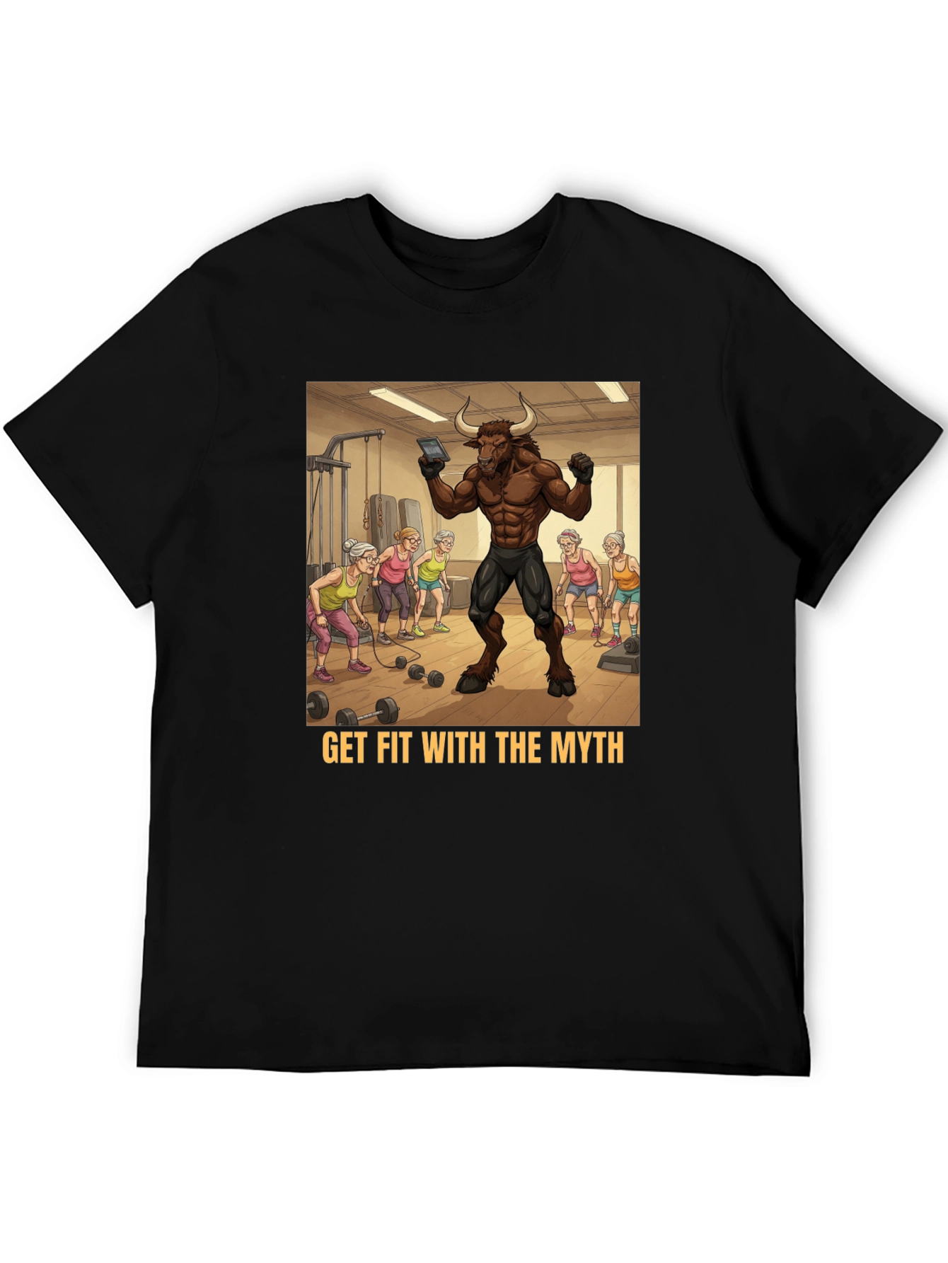 Get Fit With The Myth Tee