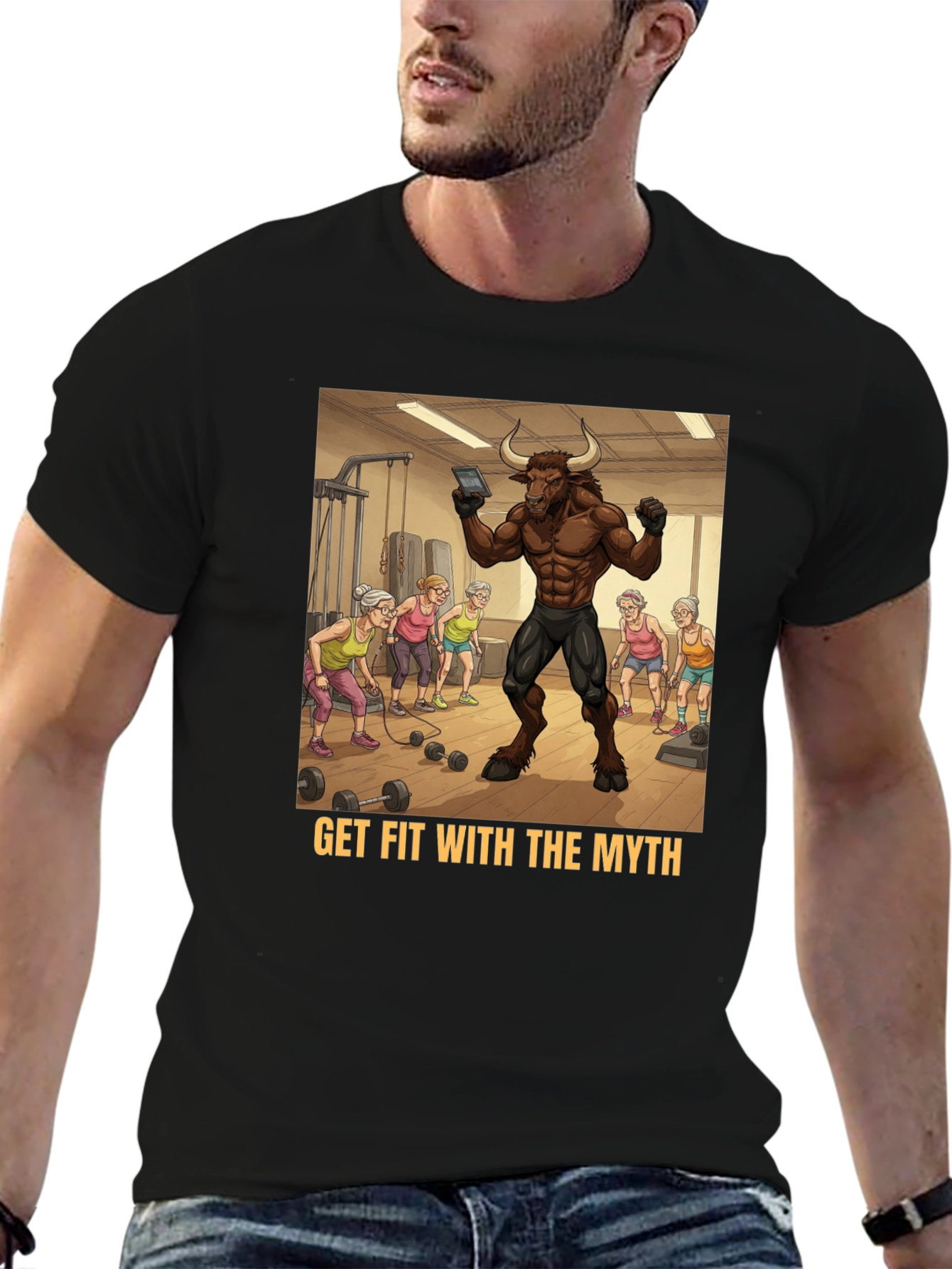 Get Fit With The Myth Tee