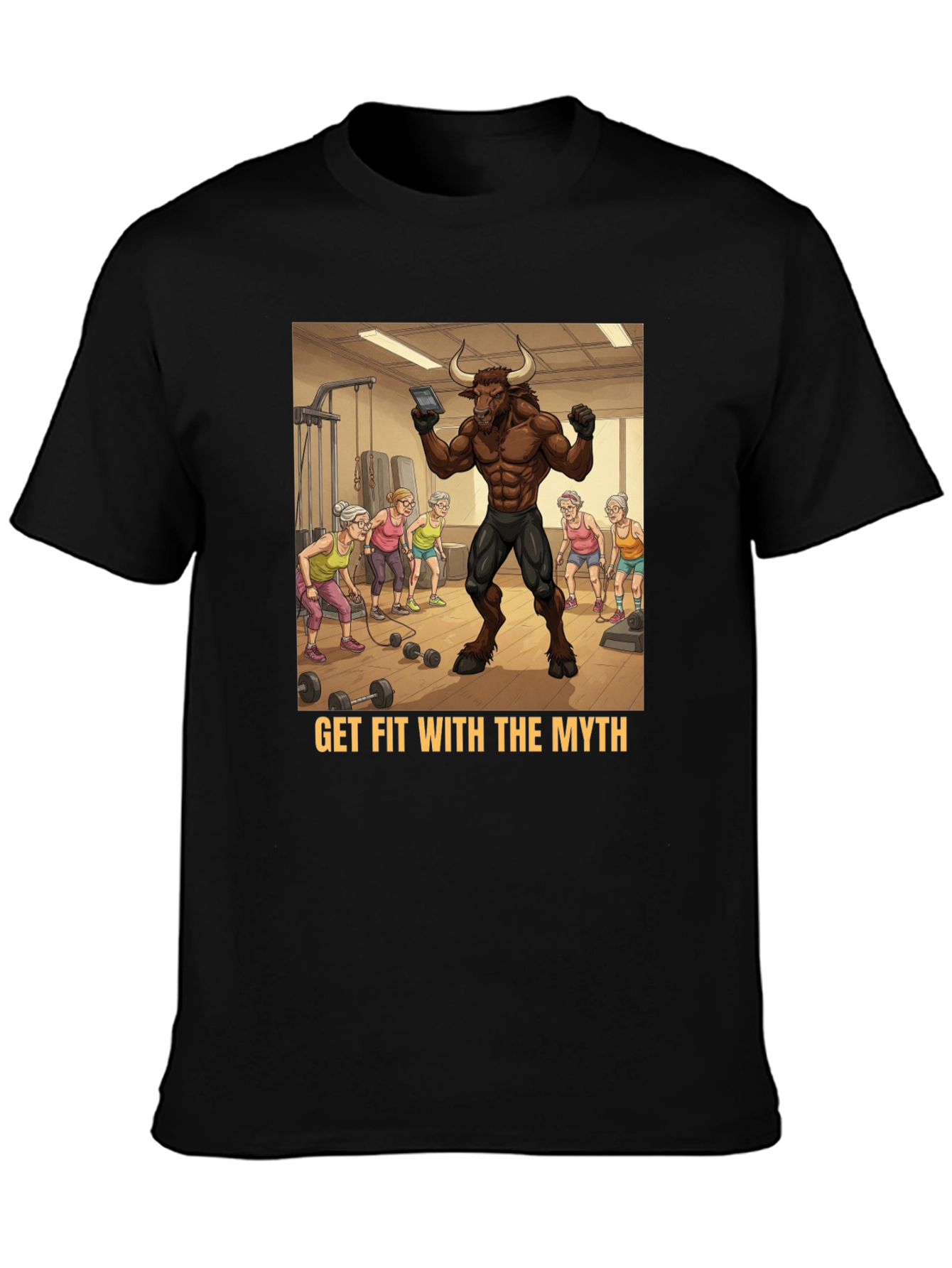 Get Fit With The Myth Tee