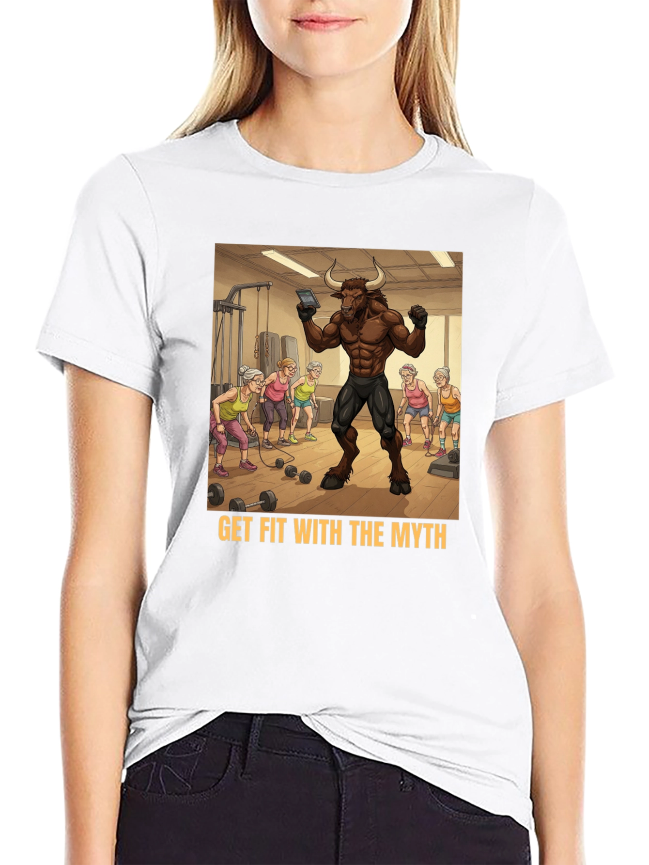 Get Fit With The Myth Tee