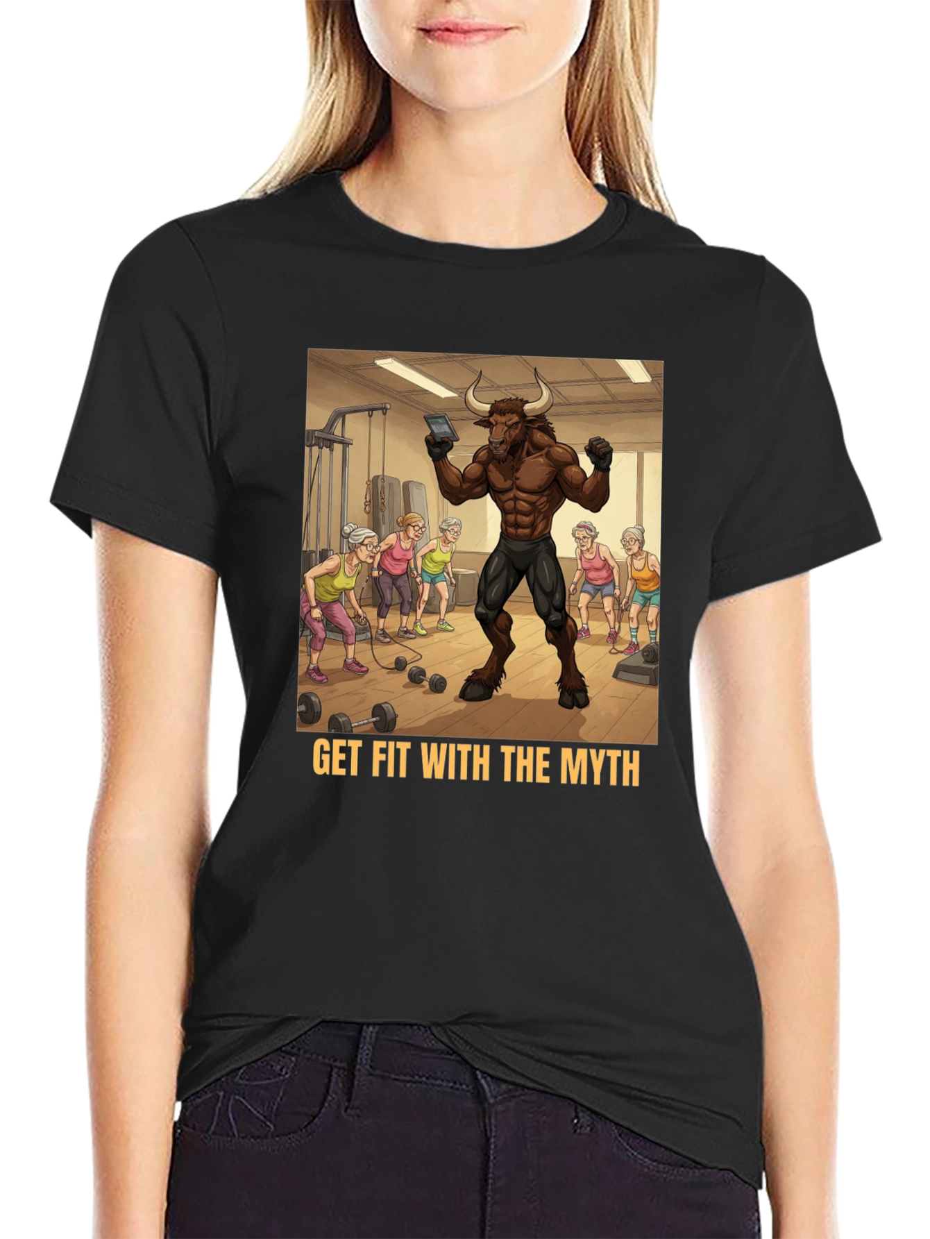 Get Fit With The Myth Tee
