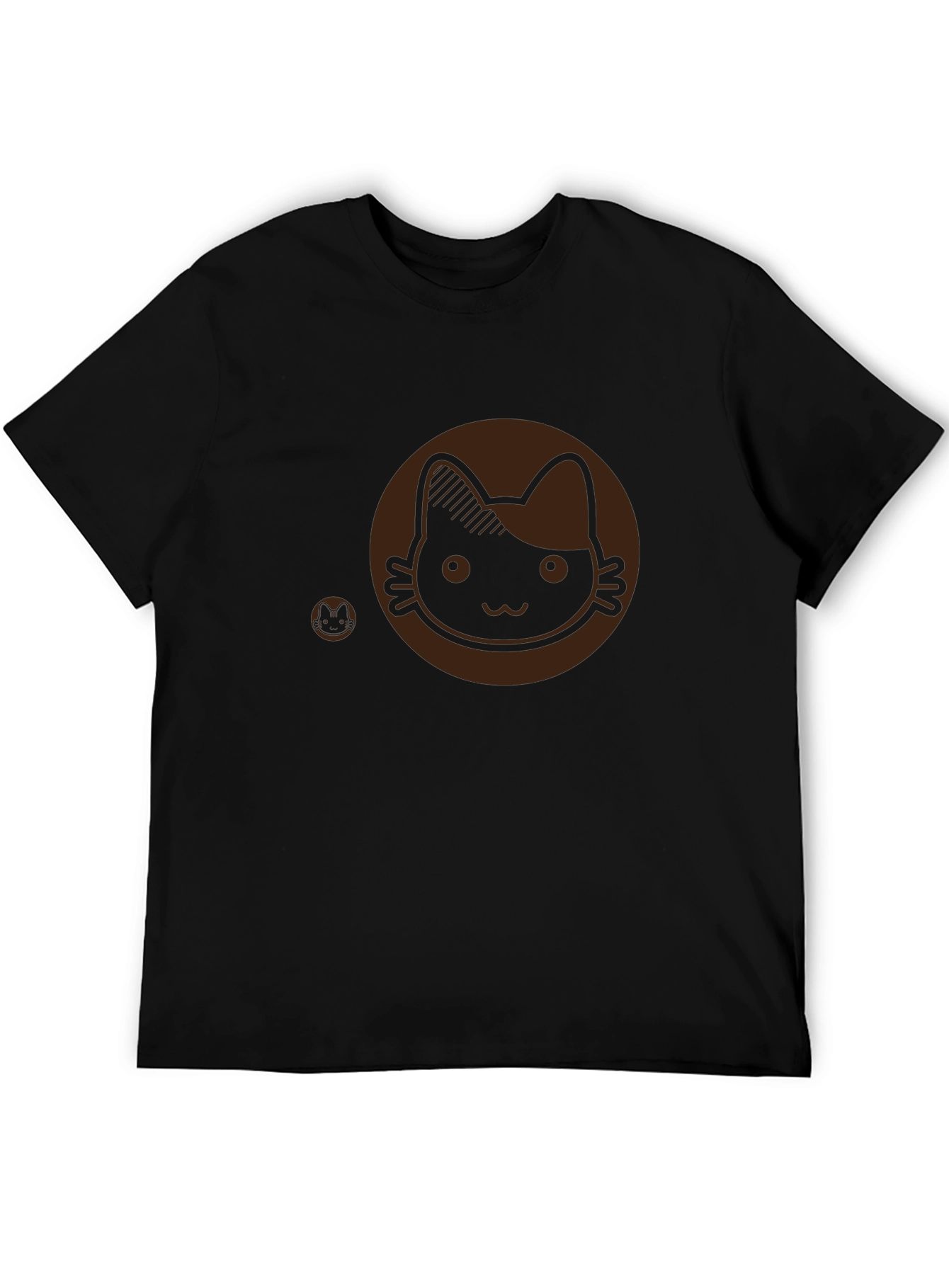Cute Cat Graphic Tee - Soft Cotton Blend