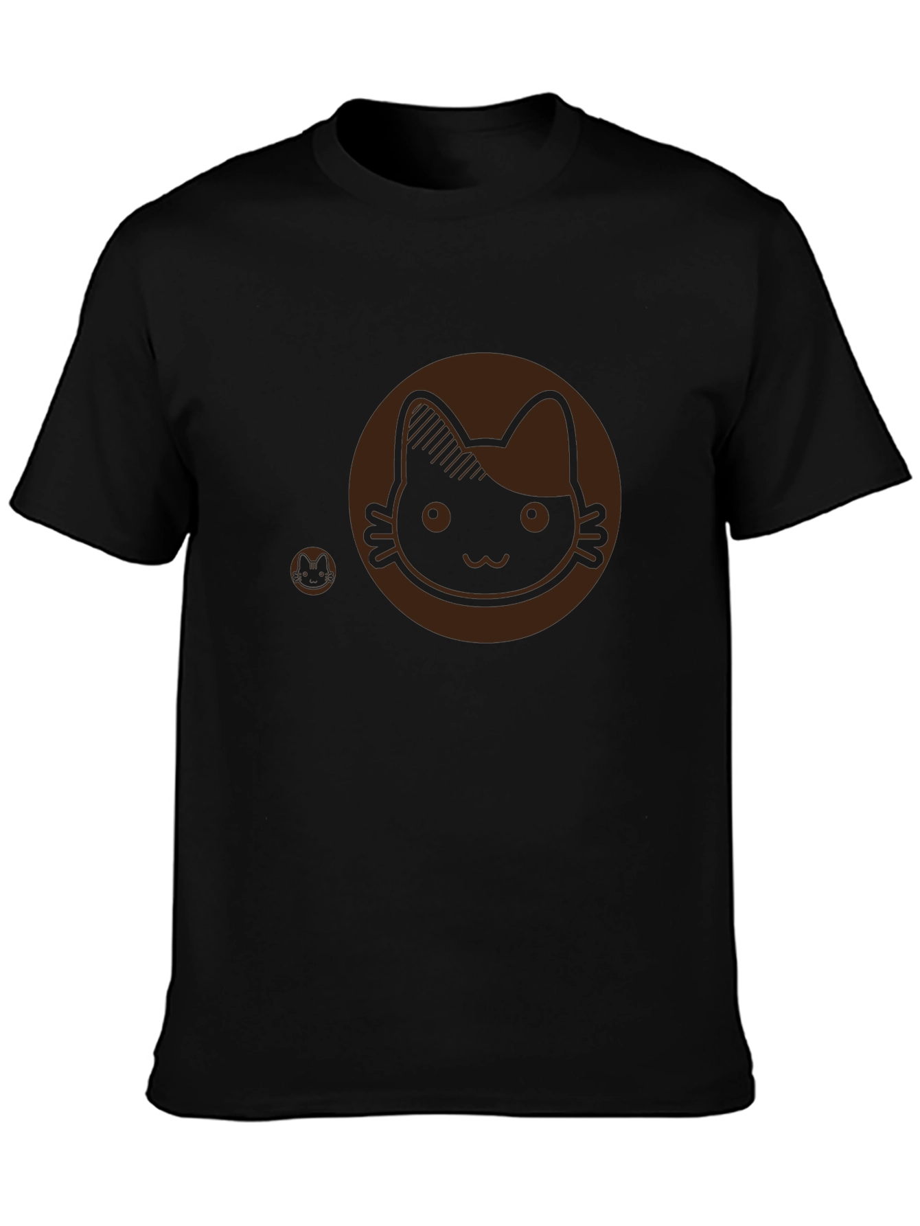 Cute Cat Graphic Tee - Soft Cotton Blend