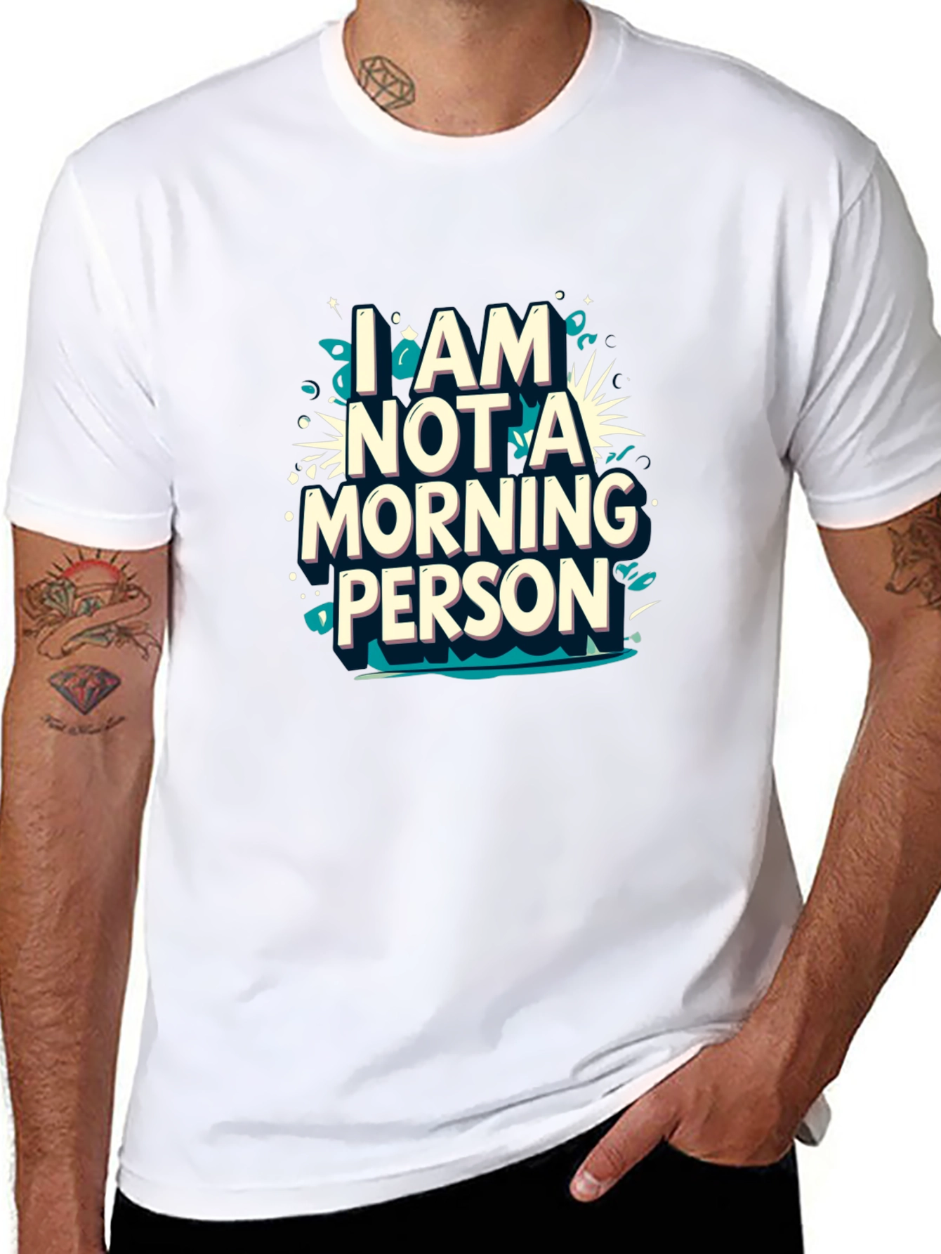 I am Not a Morning Person Graphic Tee
