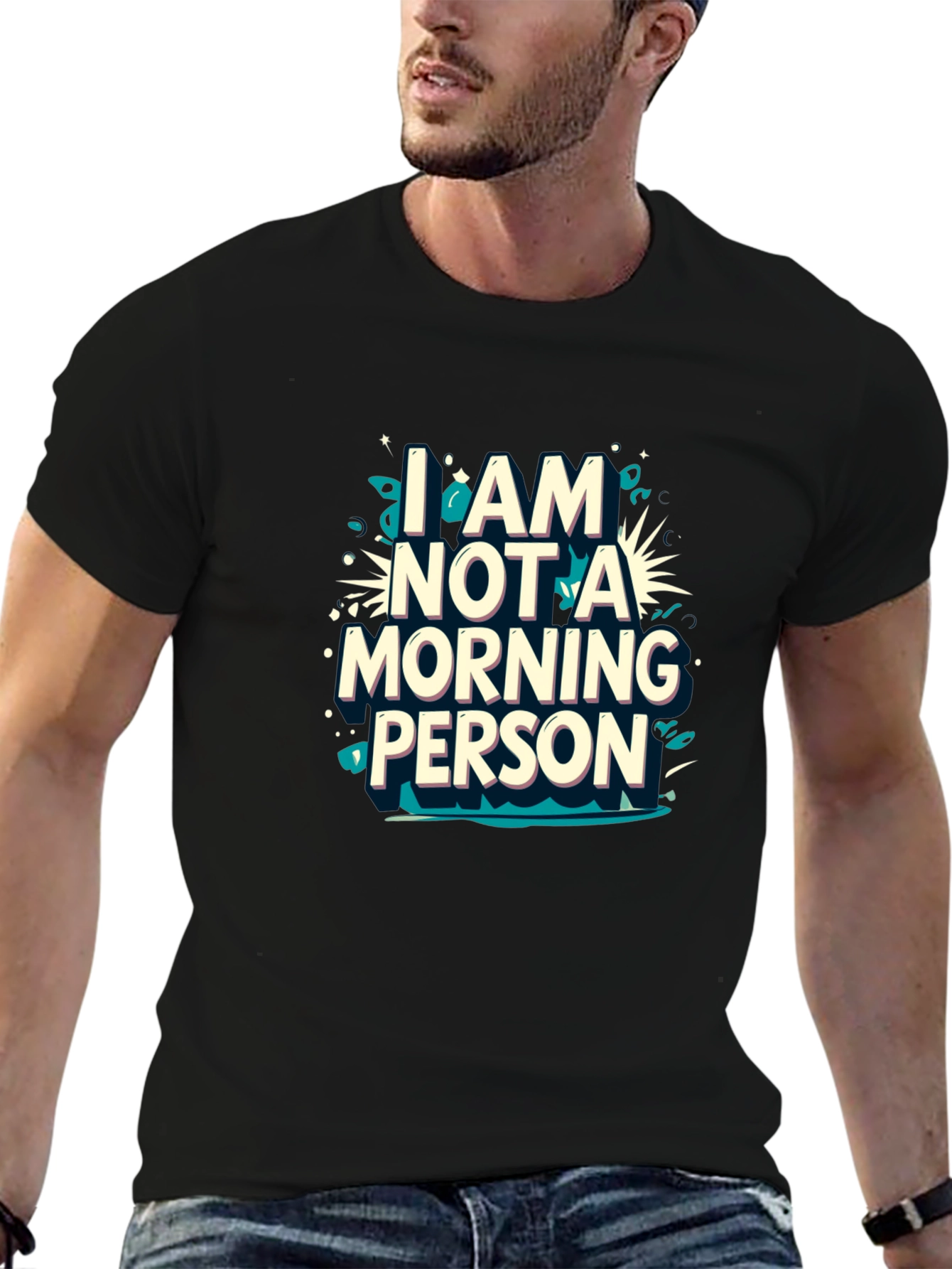 I am Not a Morning Person Graphic Tee