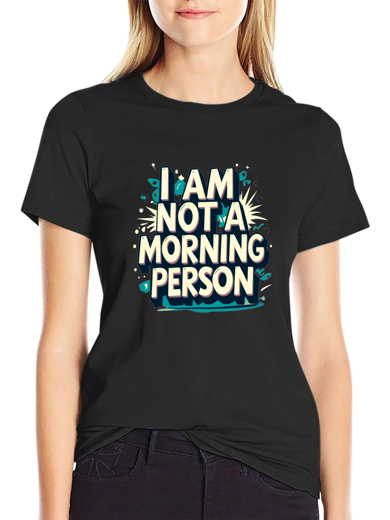 I am Not a Morning Person Graphic Tee