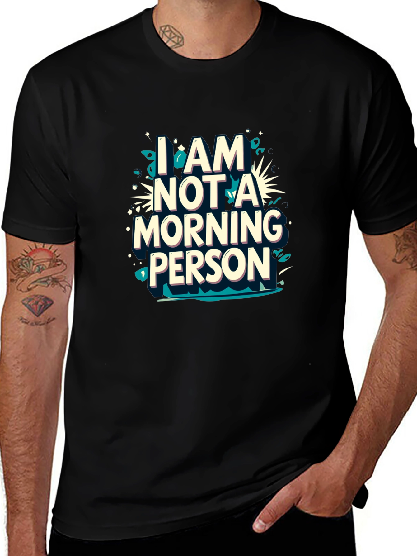 I am Not a Morning Person Graphic Tee