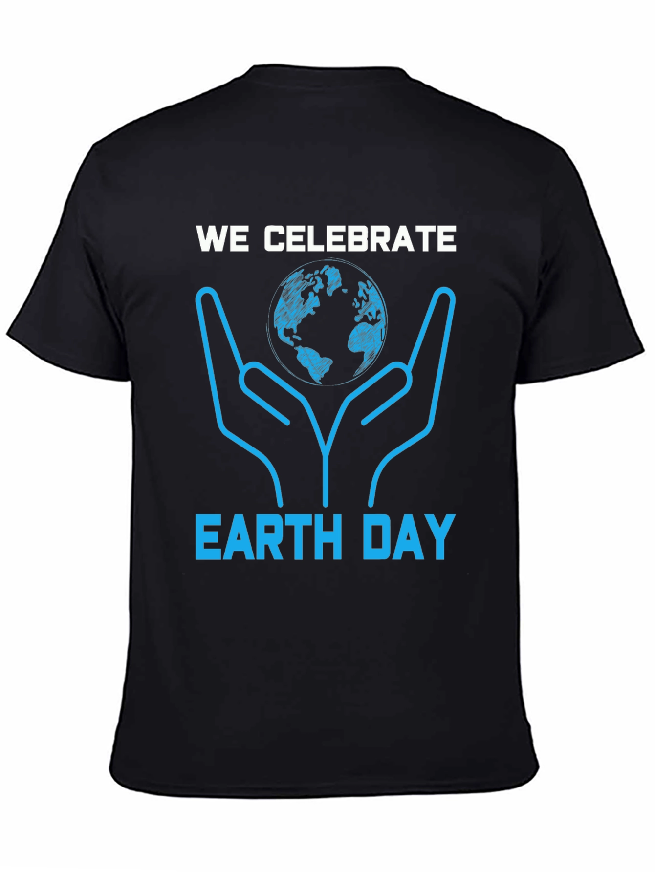 Celebrate Earth Day T-Shirt - Black