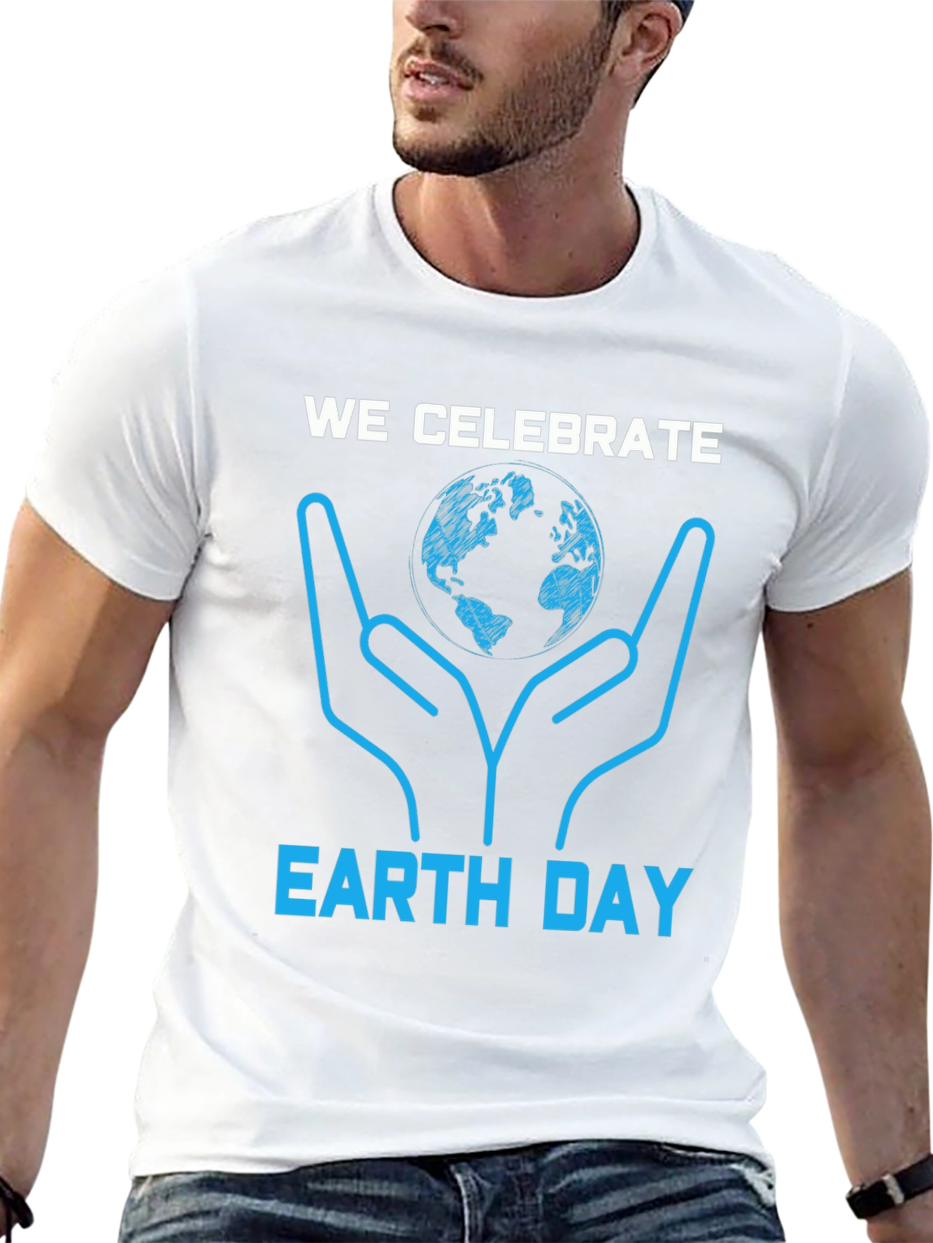 Celebrate Earth Day T-Shirt - Black