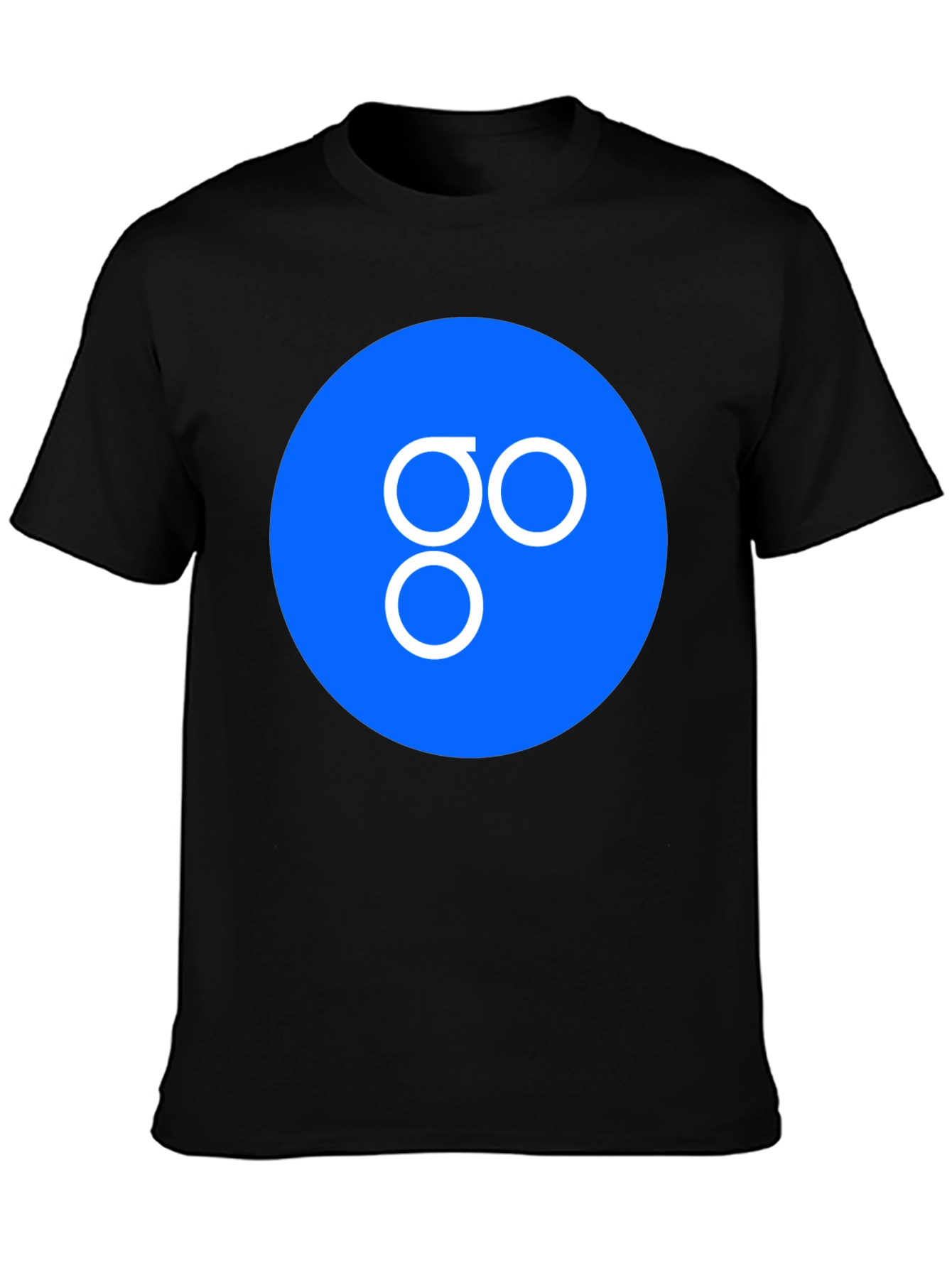 Abstract Logo Graphic Tee - Mens Black T-Shirt