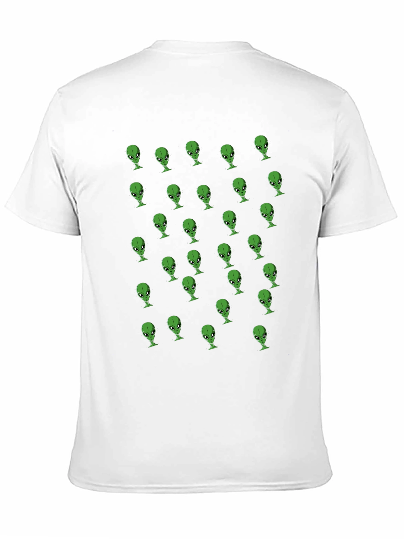 Alien Heads Black T-Shirt