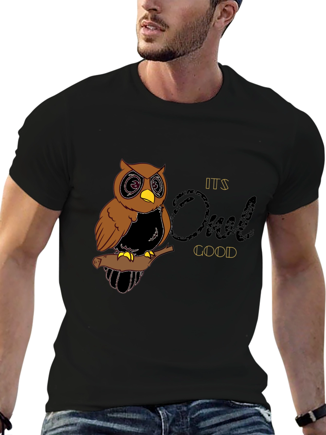 Its Owl Good T-Shirt - Funny Owl Graphic Tee