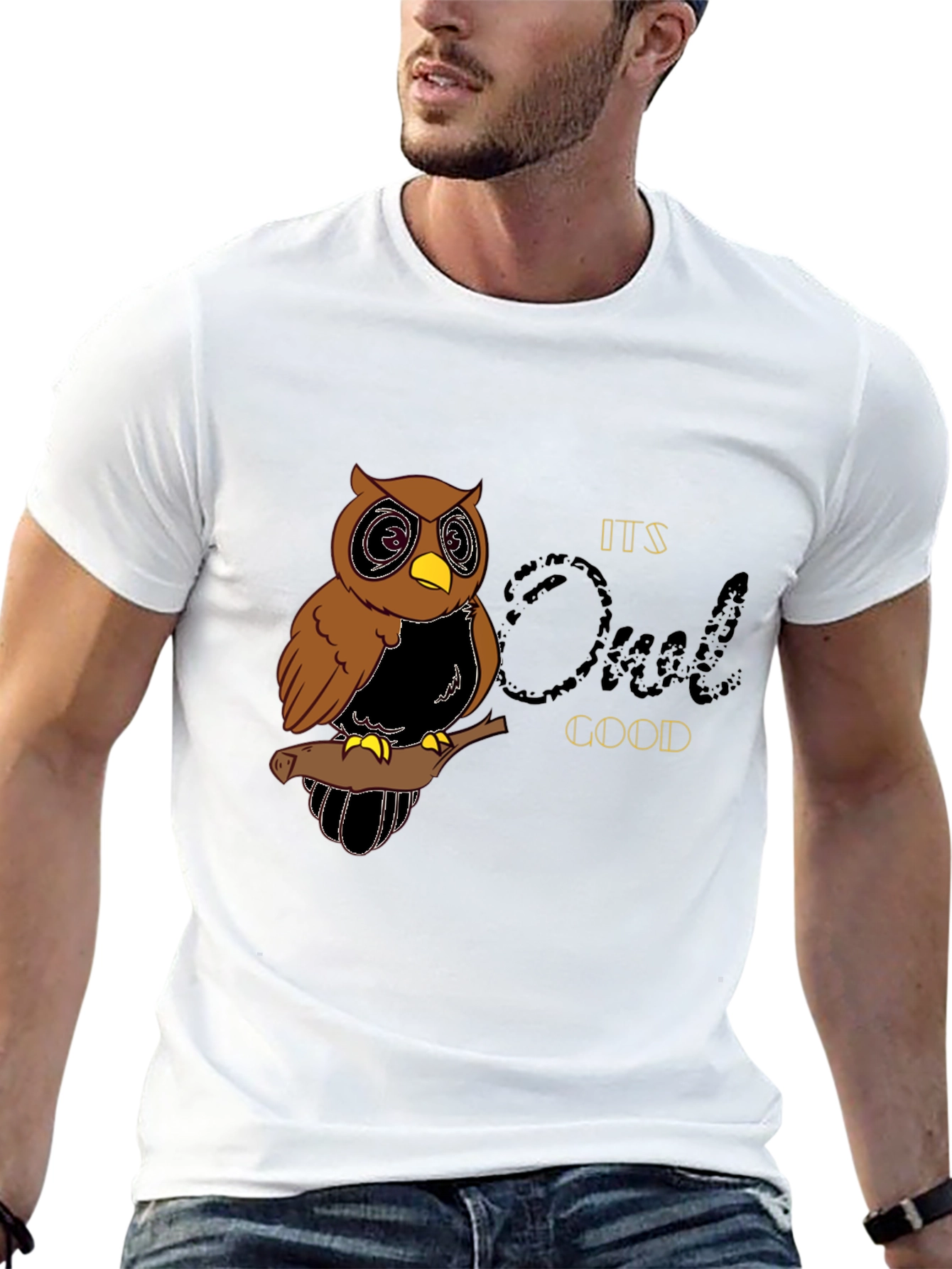 Its Owl Good T-Shirt - Funny Owl Graphic Tee