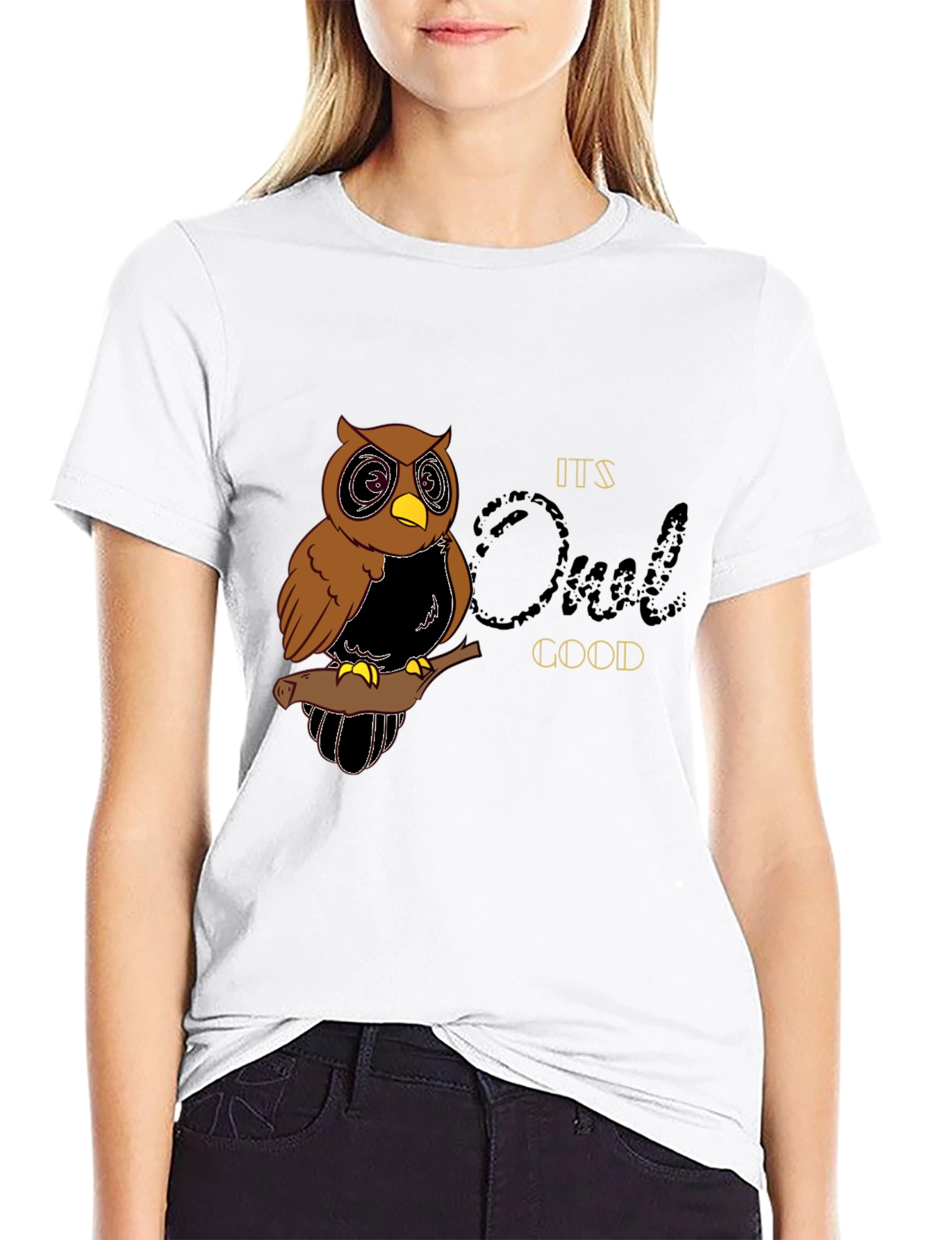 Its Owl Good T-Shirt - Funny Owl Graphic Tee