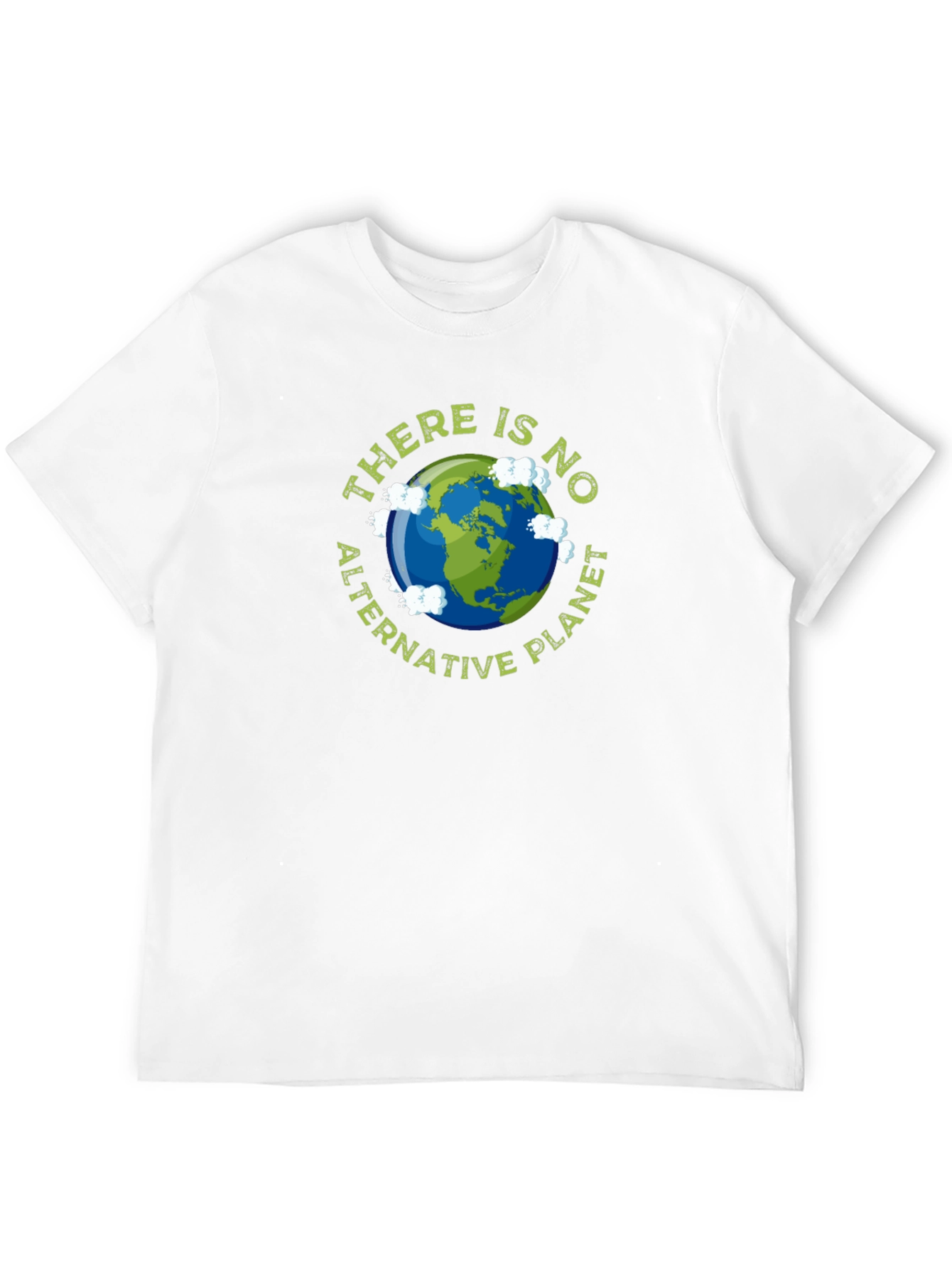 Eco-Friendly Earth Graphic T-Shirt