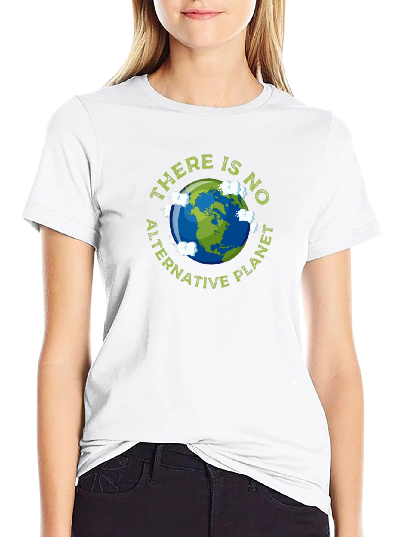 Eco-Friendly Earth Graphic T-Shirt