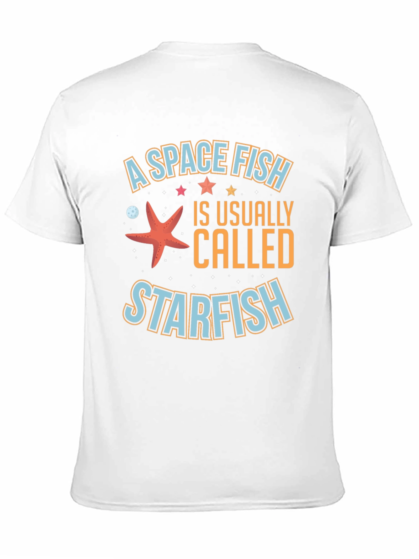 Space Fish Starfish T-Shirt