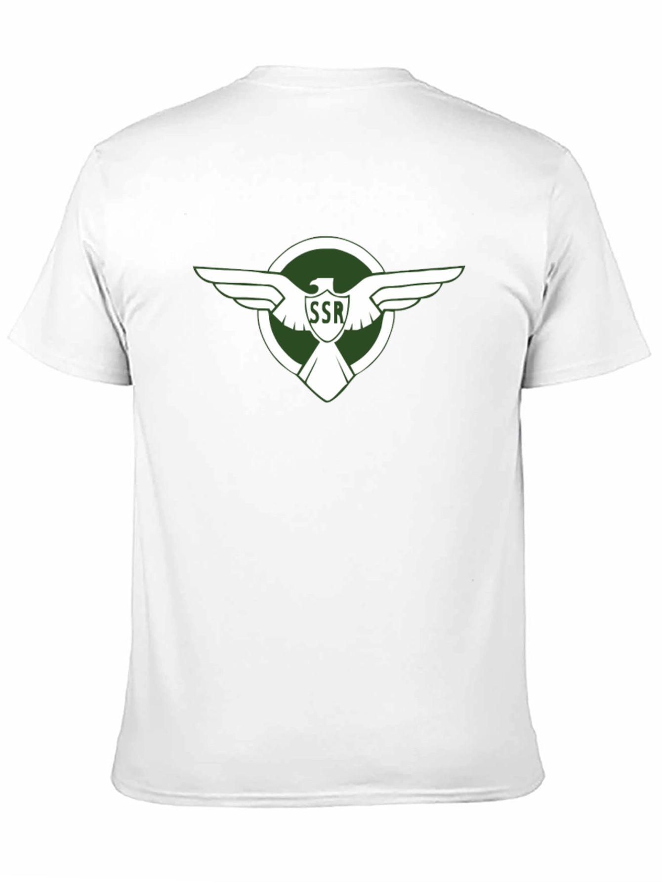Retro SSR Eagle Emblem Black T-Shirt
