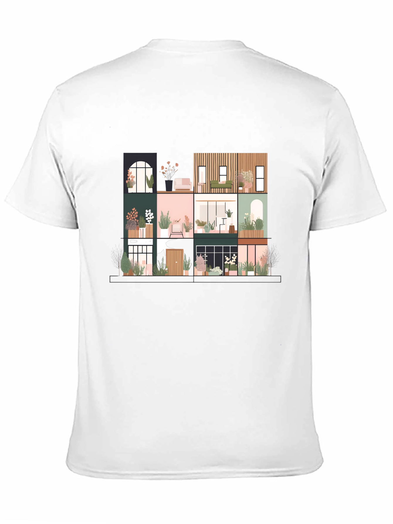 Urban Living T-Shirt - Stylish City Home Design