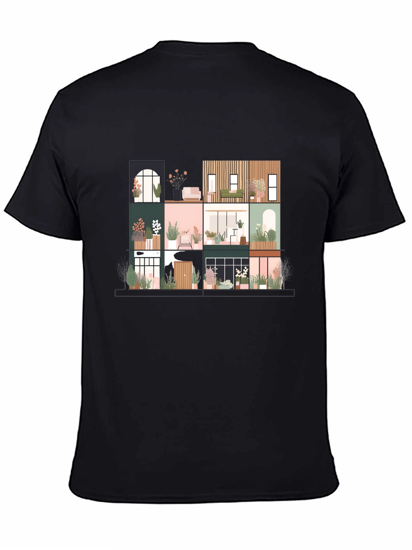 Urban Living T-Shirt - Stylish City Home Design