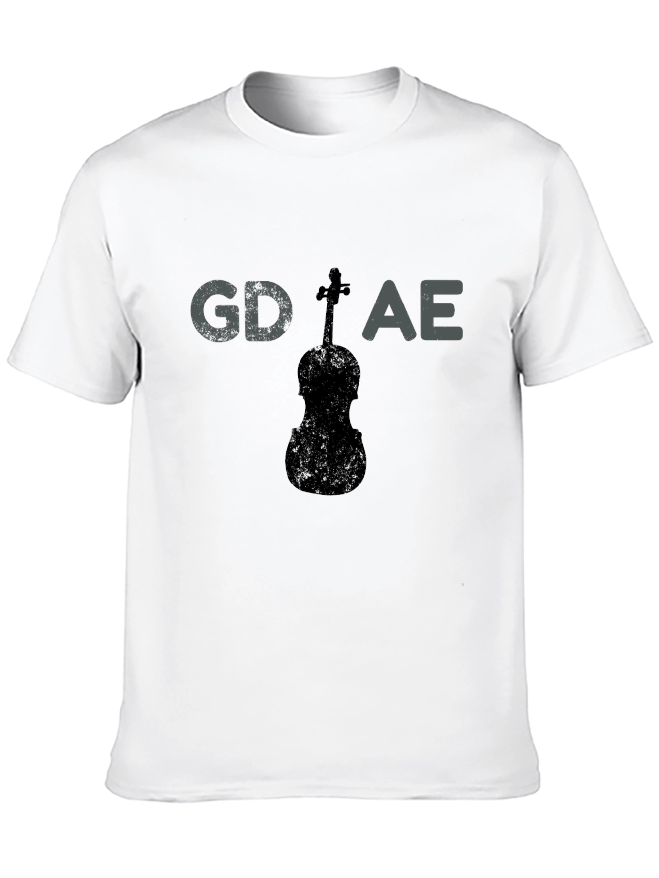 GD AE Violin T-Shirt - Music Lover Tee