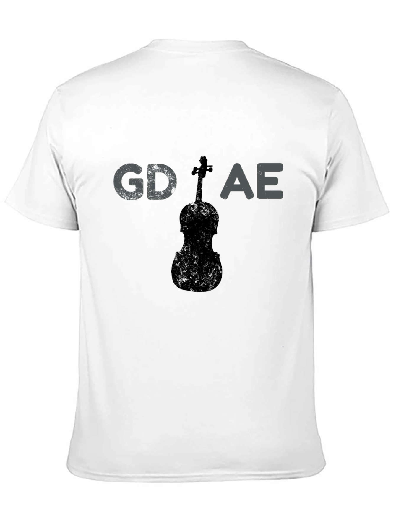 GD AE Violin T-Shirt - Music Lover Tee