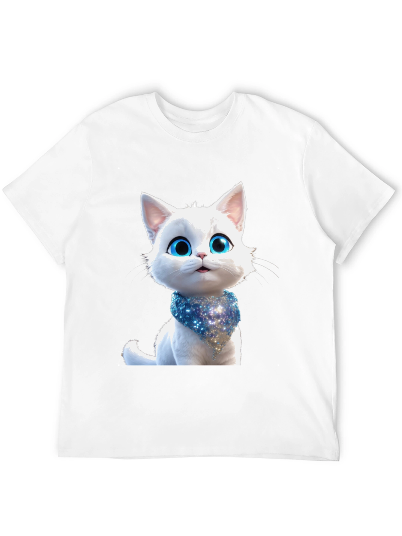 Cute Cat Graphic T-Shirt