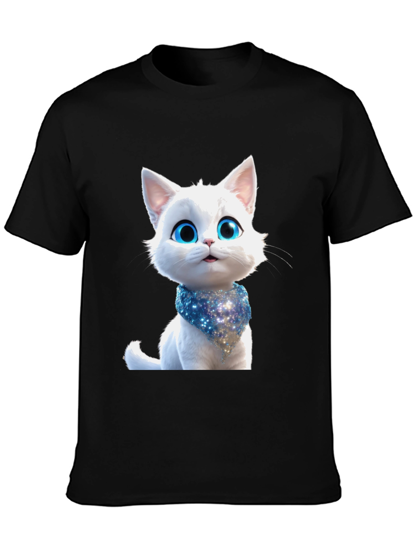 Cute Cat Graphic T-Shirt
