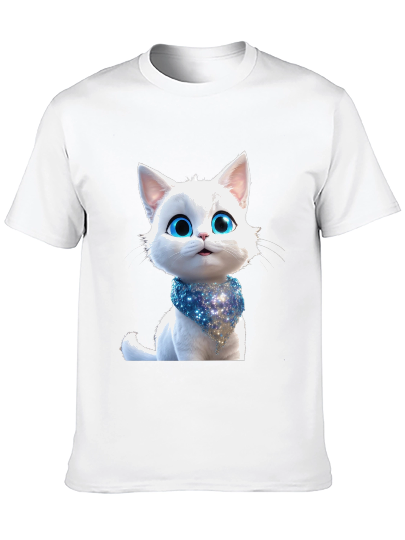 Cute Cat Graphic T-Shirt
