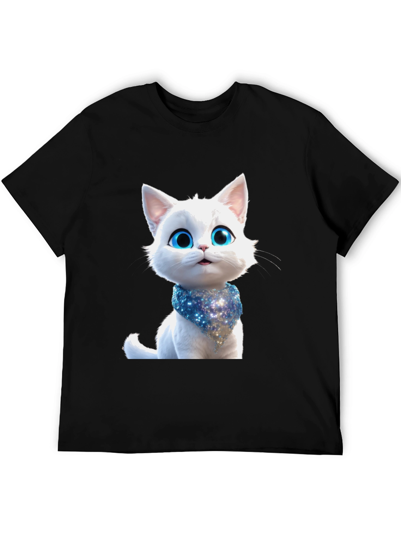 Cute Cat Graphic T-Shirt