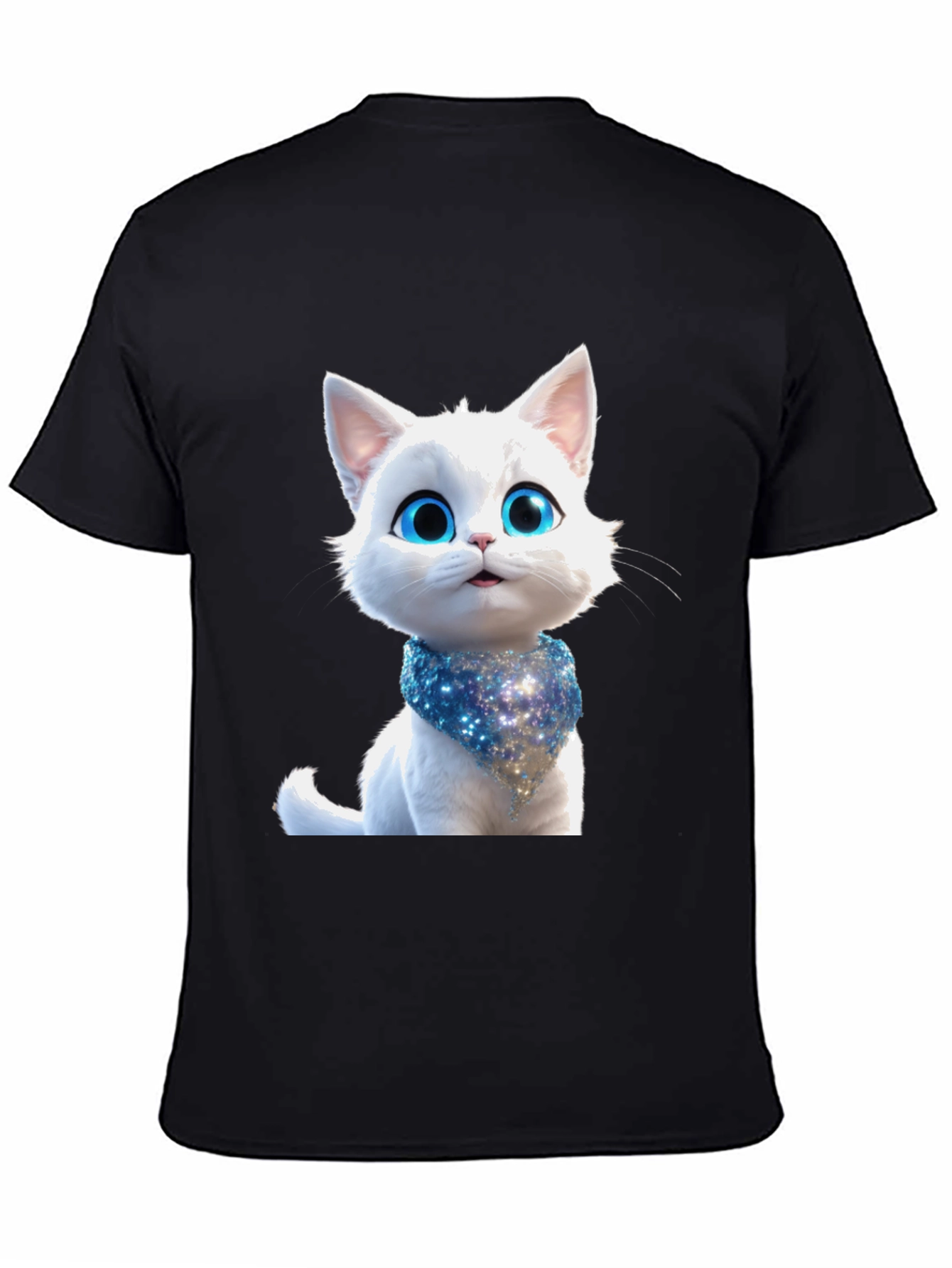 Cute Cat Graphic T-Shirt