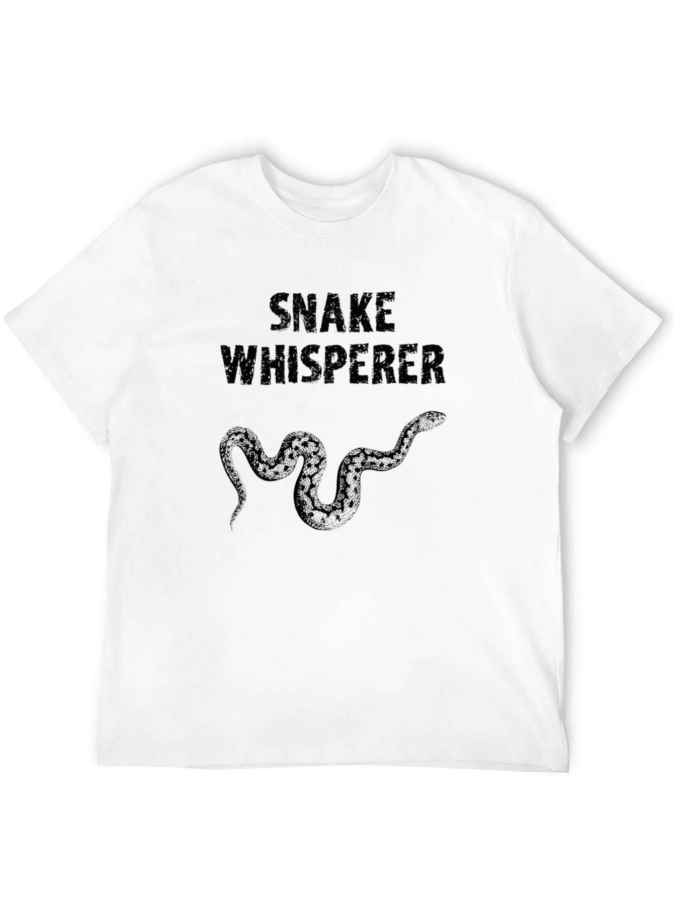 Snake Whisperer Graphic Tee - Black