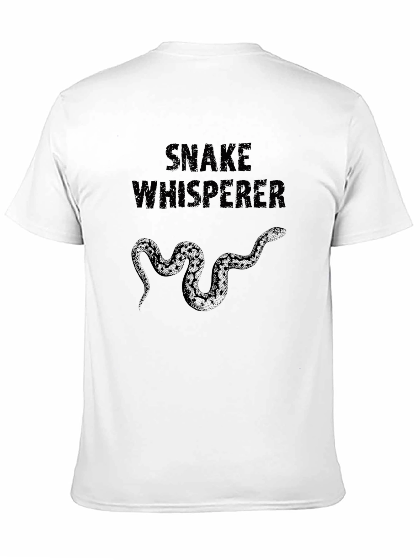 Snake Whisperer Graphic Tee - Black