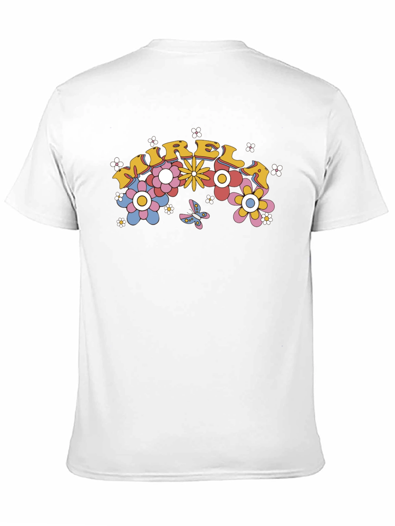Retro Floral Graphic T-Shirt - Mirel